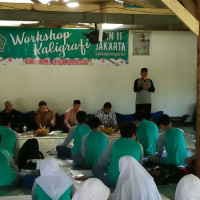 MAN 11 Jakarta Selatan Adakan Workshop Kaligrafi