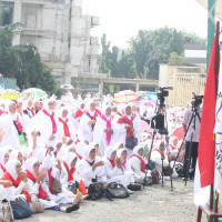 3000  Jemaah Majelis Taklim Se-DKI Jakarta Ikuti Manasik Haji
