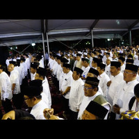 Ka Kanwil Bersama 2500 ASN Kemenag Jakarta Ikuti Malam Tasyakuran HAB ke-72
