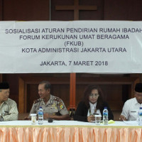 FKUB Kota Jakarta Utara Menggelar Sosialisasi Aturan Pendirian Rumah Ibadah