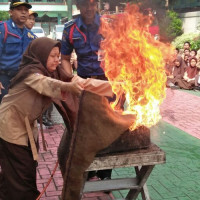 Sosialisasi Antisipasi Kebakaran Pada MAN 7 Jakarta