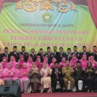 Pelepasan Siswa Kelas XII MAN 22 Jakarta Barat Tahun Pelajaran 2017/2018