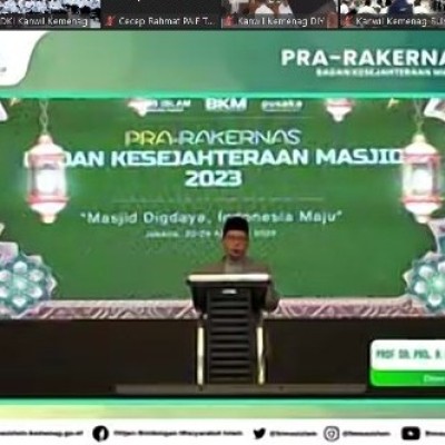 Pengukuhan Pengurus Badan Kesejahteraan Masjid (BKM), Pentingnya Kolaborasi Pemerintah Dan Masyarakat