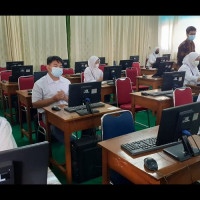 Ikuti Kompetisi Sains Nasional Tingkat Kabupaten/Kota, Kamad : Semoga Meraih Prestasi Ke Tingkat Nasional