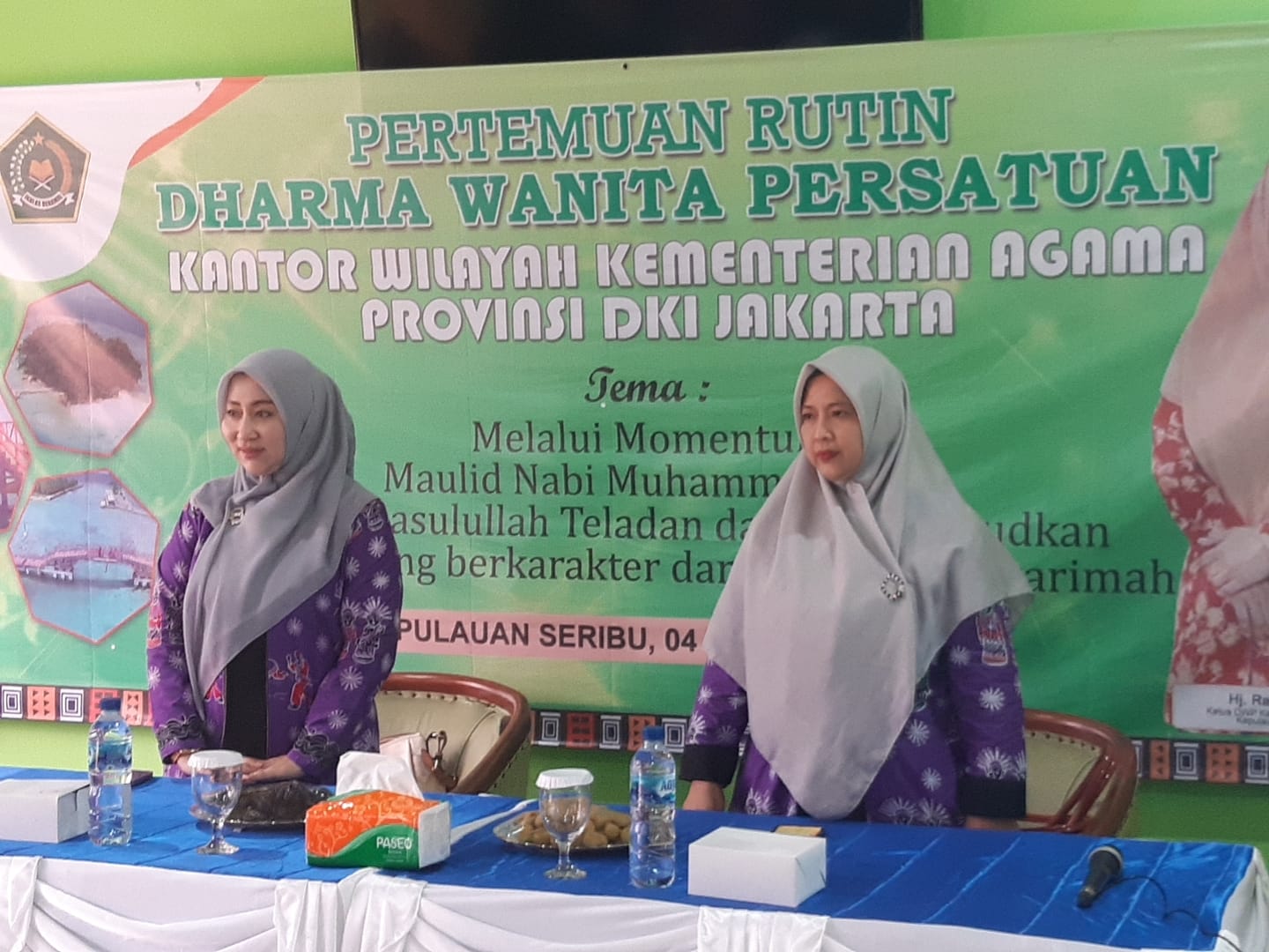Pertemuan rutin Dharma Wanita Persatuan Kanwil DKI Jakarta