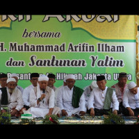 Jalin Ukhuwah Islamiyah, Pondok Pesantren Al Hikmah Melaksanakan Dzikir Akbar, Santunan Dhuafa dan Yatim