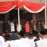Anies Jadi Inspektur Peringatan HAB ke - 72 di Kanwil Kemenag Jakarta