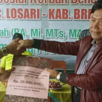 Penyerahan Bantuan Keluarga Besar RA-Madrasah se-Kanwil Kemenag DKI Jakarta