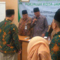 Pengukuhan Ketua Pokjaluh Kota Jakarta Pusat Periode 2018-2021