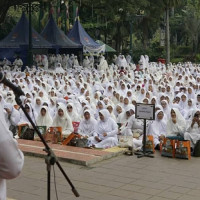 Penyambutan Dyufurahman Jemaah Haji DKI Jakarta