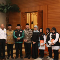 Kloter Pertama Embarkasi Jakarta Pondok Gede Diberangkatkan, Asisten Kesra; Semoga Meraih Haji Mabrur