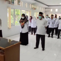 Serah Terima Jabatan Kepala Madrasah Tsanawiyah Negeri 26 Kepulauan Seribu