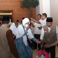 Perdana, Keberangkatan Jakarta, Kloter 1 JKG Bertolak Ke Arab Saudi