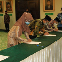 Menag Lantik Kakanwil Banten dan Pimpinan PTKIN