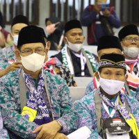 Embarkasi Jakarta Pondok Gede Berangkatkan 8.268 Calon Jemaah Haji