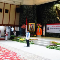 Kepala Kanwil Hadiri Pengukuhan Bulan Dana PMI DKI Jakarta