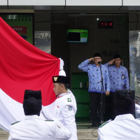 Kanwil Kementerian Agama Provinsi DKI Jakarta Laksanakan Upacara Sumpah Pemuda Ke-90
