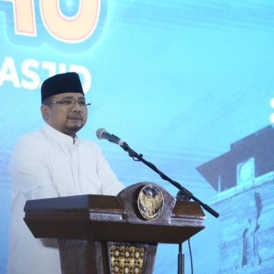 Menag Minta BKM Perkuat Masjid sebagai Pusat Kegiatan Sosial dan Larang Politik Praktis