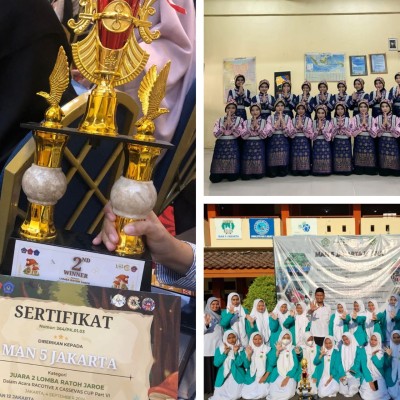 Ekskul Tari Ratoeh Jaroe MAN 5 Jakarta Raih Juara 2 Tingkat SMA/MA/SMK se-Jabodetabek