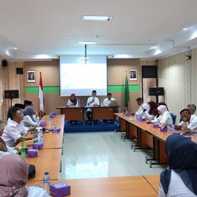 Rapat Pendahuluan Penerapan Pengendalian Intern atas Pelaporan Keuangan (PIPK) Kemenag Jakarta Selatan