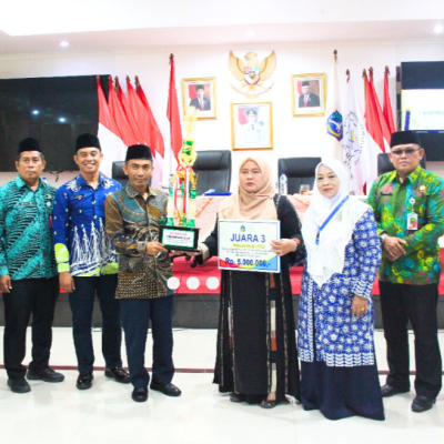 Kasi Bimas Islam Hadiri Penyerahan Hadiah Lomba Majelis Ta'lim Tingkat Kabupaten