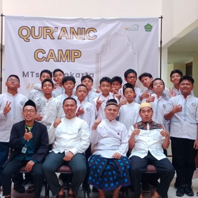 Kelas Bilingual Tahfidz MTsN 7 Jakarta Menggelar Acara Quranic Camp 2024