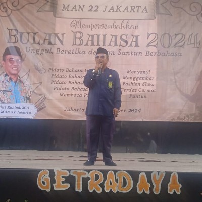 GETRADAYA MAN 22 Jakarta, Meriahkan Bulan Bahasa