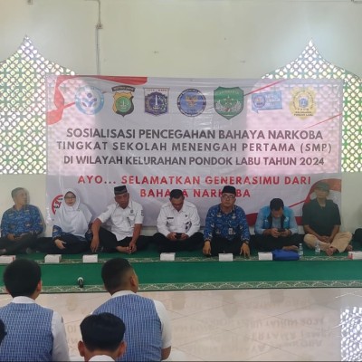 Kegiatan Sosialisasi Pencegahan Bahaya Narkoba MTsN 19 Jakarta Selatan