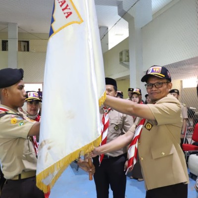 KPMN 2024, Kanwil Kemenag DKI Lepas 160 Pramuka Madrasah Terbaik