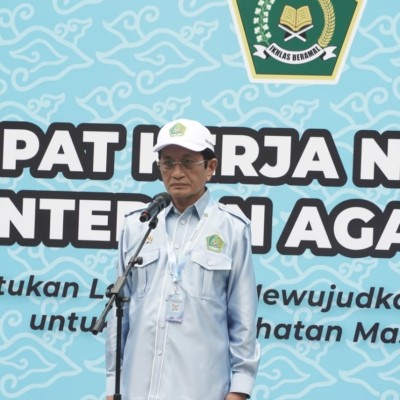 Gelar Rakernas, Menag: Peras Otak, Berikan Solusi Terbaik Bagi Umat