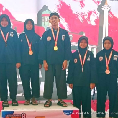 Tujuh Pesilat Muda MTsN 36 Jakarta Meraih Prestasi Gemilang di Kejuaraan Nasional Pencak Silat “Jakarta Nasional Pencak Silat” Tahun 2024