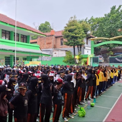 MTsN 19 Jakarta Selatan Menjadi Tuan Rumah Perlombaan Paskibra Tingkat Kota