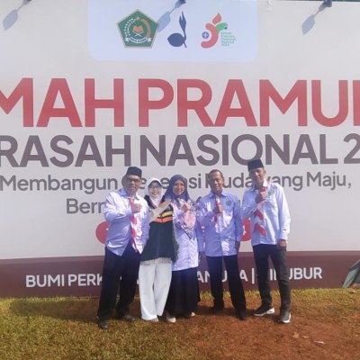 MTsN 19 Jakarta Selatan Menyukseskan Acara Kemah Pramuka Madrasah Nasional 2024