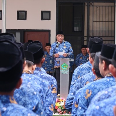 HUT KORPRI ke-53 di Kemenag Jakarta Selatan: M. Yunus Hasyim Ajak ASN Dukung Program Pemerintah