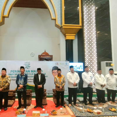 Kakankemenag Hadiri Maulid Nabi Muhammad SAW dan Peresmian Penggunaan Masjid Raudhatul Jannah