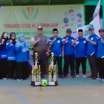 Tingkatkan Bakat Minat Dalam Olahraga, KKMI Cilincing 2 Gelar Turnamen Futsal