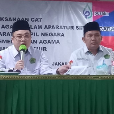 Buka CAT Penyuluh Agama Islam, Zulkarnain Harap Peserta CAT Serius Mengerjakan