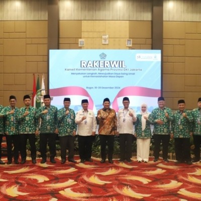 KakanKemenag Kepulauan Seribu Ikuti Rakerwil Tahun 2024 Bersama Pejabat Lainnya