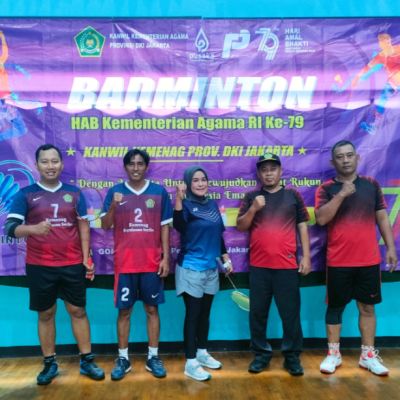 Kemenag Kepulauan Seribu Raih Peringkat 4 Turnamen Badminton, Sutama: Pencapaian Yang Patut Kita Banggakan