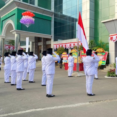 Upacara Peringatan Hari Amal Bakti ke-79 di Kanwil Kementerian Agama Provinsi DKI Jakarta