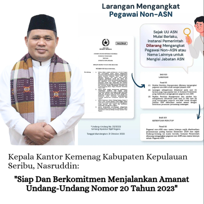 Implementasi Undang-Undang No. 20/2023, Nasruddin: Siap Dan Berkomitmen Menjalankan Amanat Undang-Undang