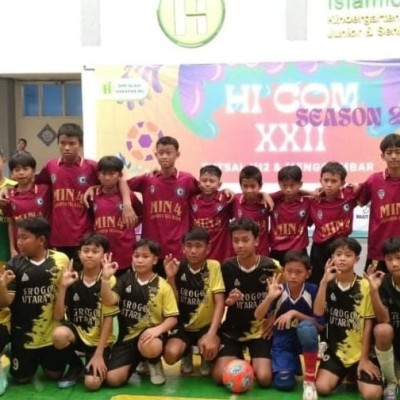 Tim Futsal MIN 4 Jakarta Selatan Raih Juara 3 di HI-COM Ke-XXII U12