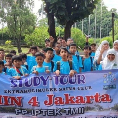 Mengenal Masa Depan: Teknologi di Dunia Sains, Sains Club MIN 4 Jakarta Selatan Gelar Study Tour ke TMII