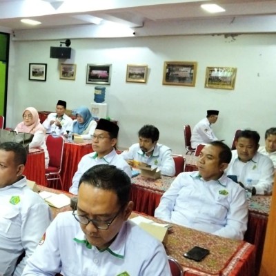 MIN 14 Al-Azhar Asy-Syarif Hadiri Kegiatan Evaluasi Madrasah 2024 dan Kontrak Prestasi 2025