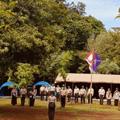 PERSAGIS ke-10 KKMI Kecamatan Kebayoran Lama: Ajang Penguatan Karakter bagi Tim Pramuka MIN 4 Jakarta Selatan