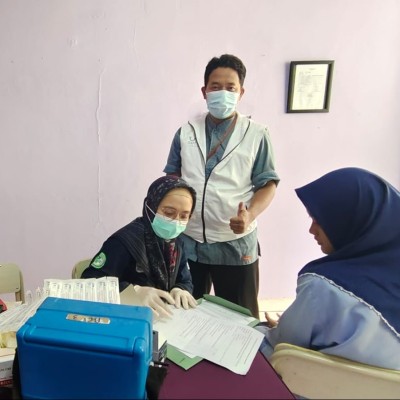 Kegiatan Skrining Anemia dan Imunisasi HPV di MTsN 19 Jakarta Selatan