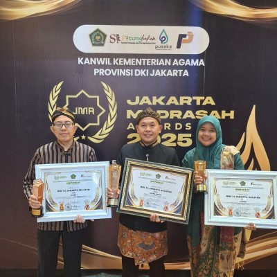 MIN 14 Al-Azhar Asy-Syarif Kembali Mempertahankan Gelar Juara Umum pada Jakarta Madrasah Awards 2025