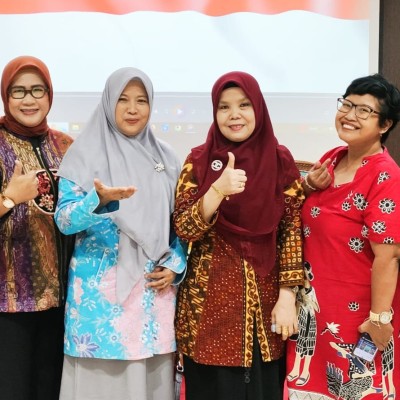 Pertemuan Rutin Bulan Februari 2025, Dharma Wanita Persatuan Adakan Workshop Publik Speaking