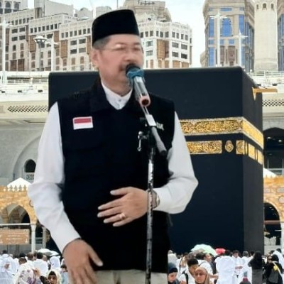 Sambut Kedatangan Calon Jemaah Haji JKG 01, Sekretaris Daerah: Sampaikan Salam Kami Kepada Rasulullah 