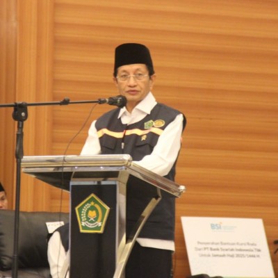 Menteri Agama Menyapa Jamaah Haji Kloter Pertama, Jamaah Berangkat Malam Ini